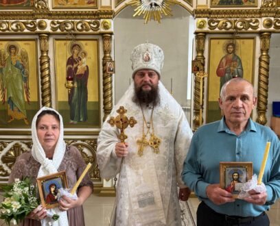 В храме в честь святых первоверховных апостолов Петра и Павла состоялось Таинство венчания