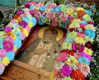 В день празднования памяти преподобного Серафима Саровского прошли торжества в храме в честь преподобного Серафима Саровского в селе Хабары.