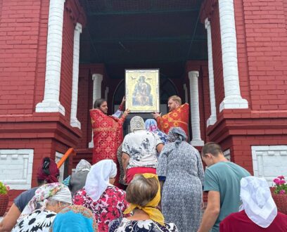 В день празднования памяти пророка Божьего Ильи прошли торжества в храме в честь Пророка Божьего Ильи в селе Панкрушиха
