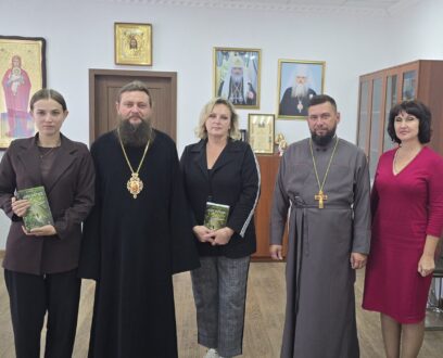 В епархиальном управлении Славгородской епархии состоялась встреча епископа Славгородского и Каменского Иоасафа