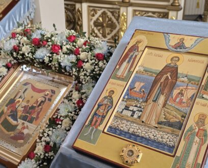 В канун памяти преподобного Иоасафа Спасокубенского епископ Славгородский и Каменский Иоасаф совершил Полиелейное богослужение в храме Святых апостолов Петра и Павла в городе Славгород.