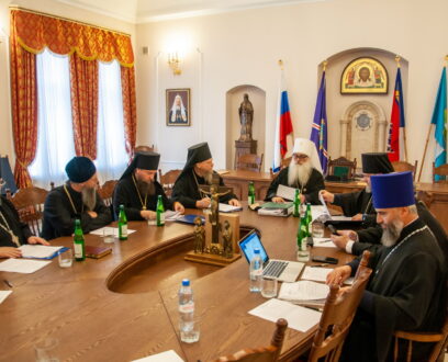 Заседание Архиерейского совета Алтайской митрополии