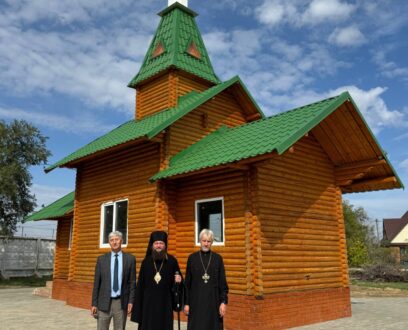 Управляющий Славгородской епархией, Преосвященнейший Иоасаф, епископ Славгородский и Каменский посетил часовню в честь великомученика Георгия Победоносца на мемориальном комплексе воинам, погибшим в годы Великой Отечественной Войны (1941-1945гг.) в селе Кулунда.