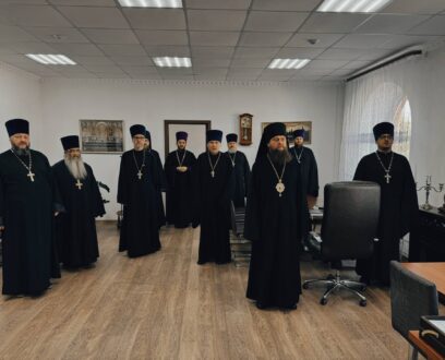 В епархиальном управлении Славгородской епархии под председательством епископа Славгородского и Каменского Иоасафа состоялось заседание Епархиального совета Славгородской епархии.
