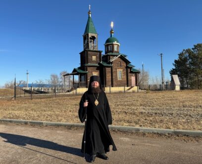 Преосвященнейший Иоасаф, епископ Славгородский и Каменский посетил храм в честь святителя Николая Чудотворца села Николаевка и храм в честь Покрова Пресвятой Богородицы села Покровка.