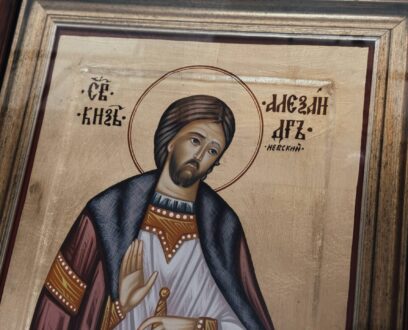Епископ Славгородский и Каменский Иоасаф совершил Божественную Литургию в храме Святого благоверного князя Александра Невского в городе Славгород.