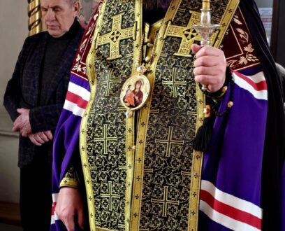 Епископ Славгородский и Каменский Иоасаф возглавил Великое Повечерие с чтением Великого Покаянного канона преподобного Андрея Критского.