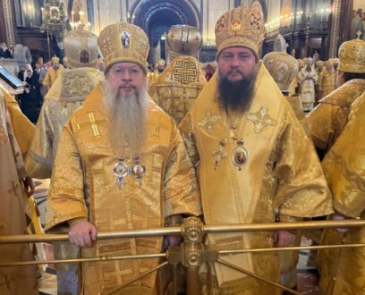 Епископ Славгородский и Каменский Иоасаф сослужил Святейшему Патриарху Московскому и всея Руси Кириллу в храме Христа Спасителя