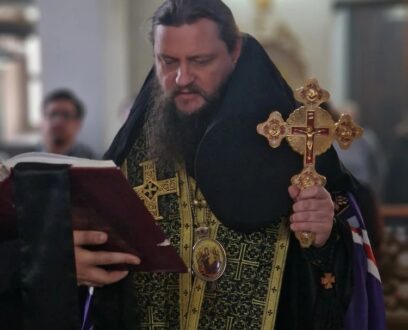 Епископ Славгородский и Каменский Иоасаф совершил вечерню с чином прощения в храме апостолов Петра и Павла в городе Славгород.