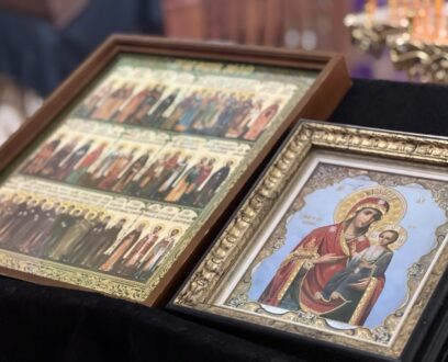 Епископ Славгородский и Каменский Иоасаф совершил Божественную литургию в храме в честь святителя Николая Чудотворца в городе Славгород.