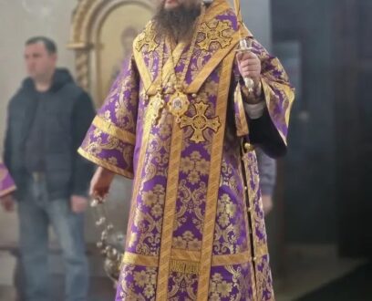 Епископ Славгородский и Каменский Иоасаф совершил полиелейное богослужение в храме в честь апостолов Петра и Павла города Славгород.
