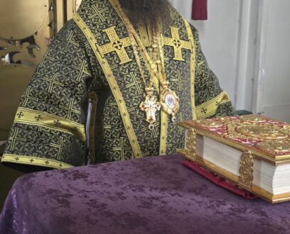 Епископ Славгородский и Каменский Иоасаф совершил Литургию Преждеосвященных Даров в храме святых апостолов Петра и Павла в городе Славгород.