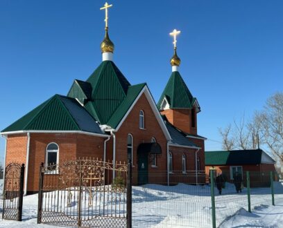 Епископ Славгородский и Каменский Иоасаф совершил Божественную литургию в храме в честь святого благоверного князя Александра Невского в городе Славгород
