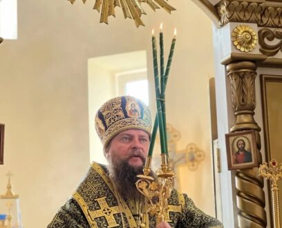 Епископ Славгородский и Каменский Иоасаф совершил Литургию Преждеосвященных Даров в храме в честь апостолов Петра и Павла в городе Славгород.