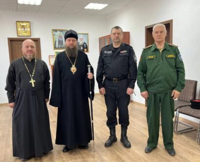 В епархиальном управлении Славгородской епархии состоялась встреча епископа Славгородского и Каменского Иоасафа с помощником губернатора Алтайского края