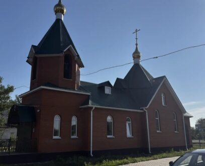 Епископ Славгородский и Каменский Иоасаф  совершил Божественную Литургию в храме в честь святого Благоверного князя Александра Невского в городе Славгород.