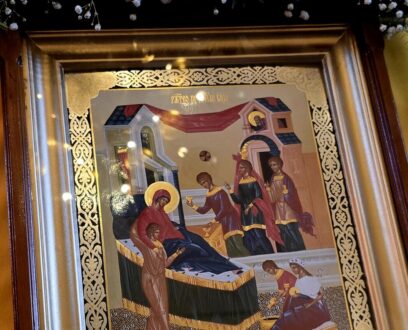 Епископ Славгородский и Каменский Иоасаф совершил Божественную литургию в храме апостолов Петра и Павла в городе Славгород.