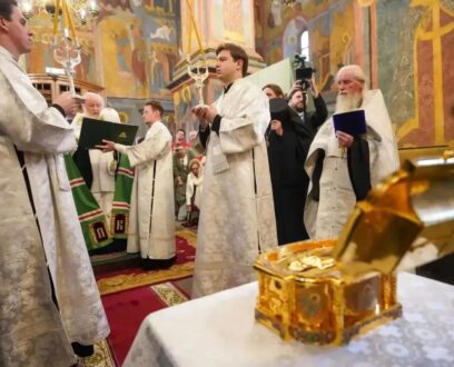Святейший Патриарх Московский и всея Руси Кирилл выступил с обращением в связи со вторым обретением честных мощей благоверного великого князя Дмитрия Донского.